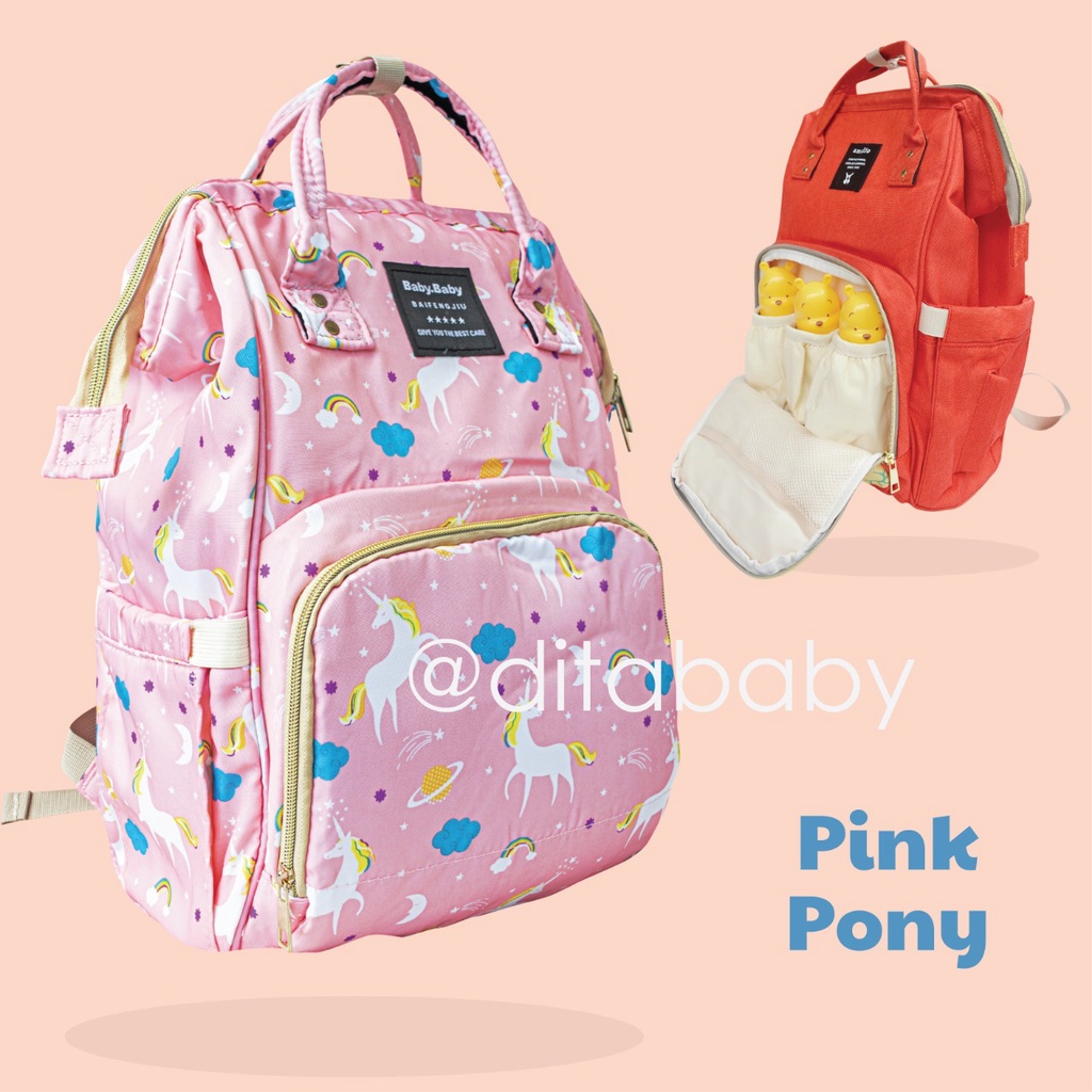 diaper bag TAS RANSEL DIAPERS Tas Kasur Bayi Diaper Bag Multifungsi Anello CANVAS ANTI AIR