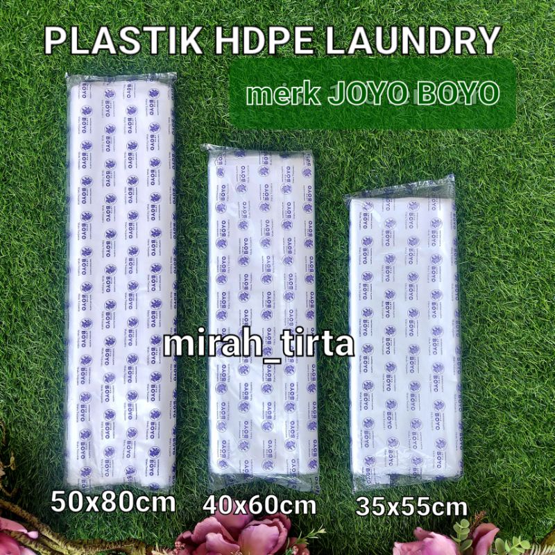❤BARU❤ Kantong laundry isi 100 .PLASTIK HDPE LAUNDRY 35X50 .PLASTIK BUNGKUS LAUNDRY . plastik baju. 