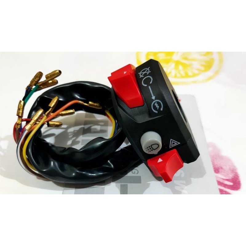 SAKLAR 3 TOMBOL XABRE DOMINO UNIVERSAL