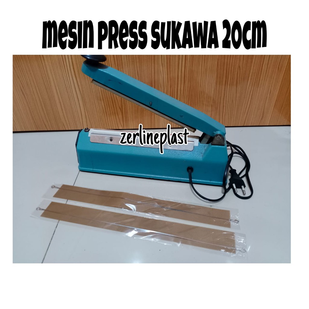 Mesin press plastik BODY BESI / Impulse Sealer