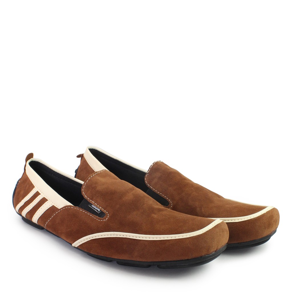 Sepatu Selop Dembele Slip On Pria Casual Slop Pria Kerja Formal Suede TERLARIS