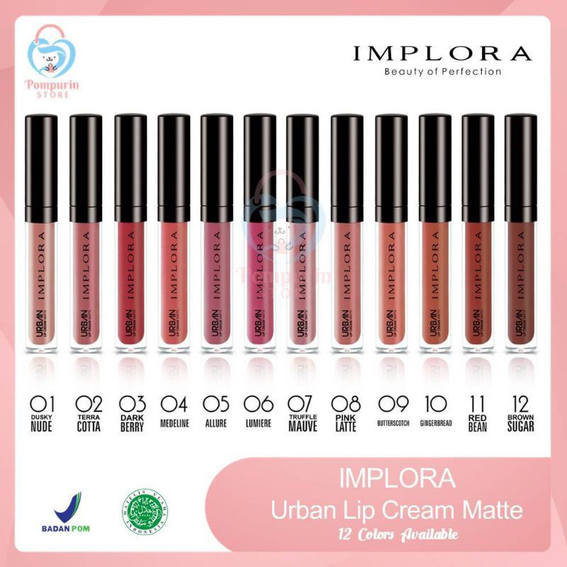 [IMPLORA] Lip CREAM matte/ lip cream implora