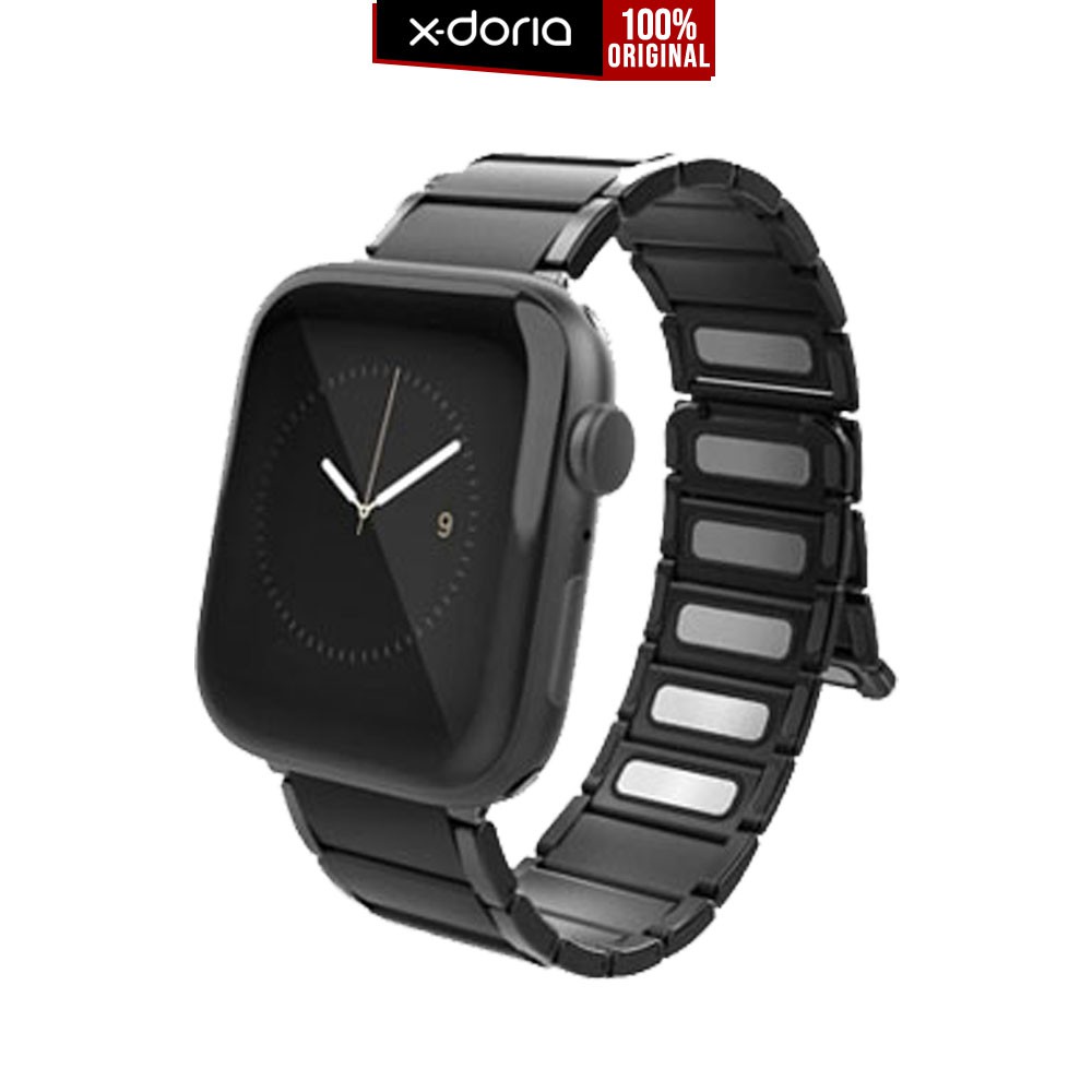 

Strap Apple Watch 44mm / 42mm 5 4 3 2 1 X-Doria Classic Stainless Steel Band
