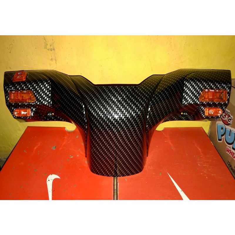 Batok belakang beat karbu carbon