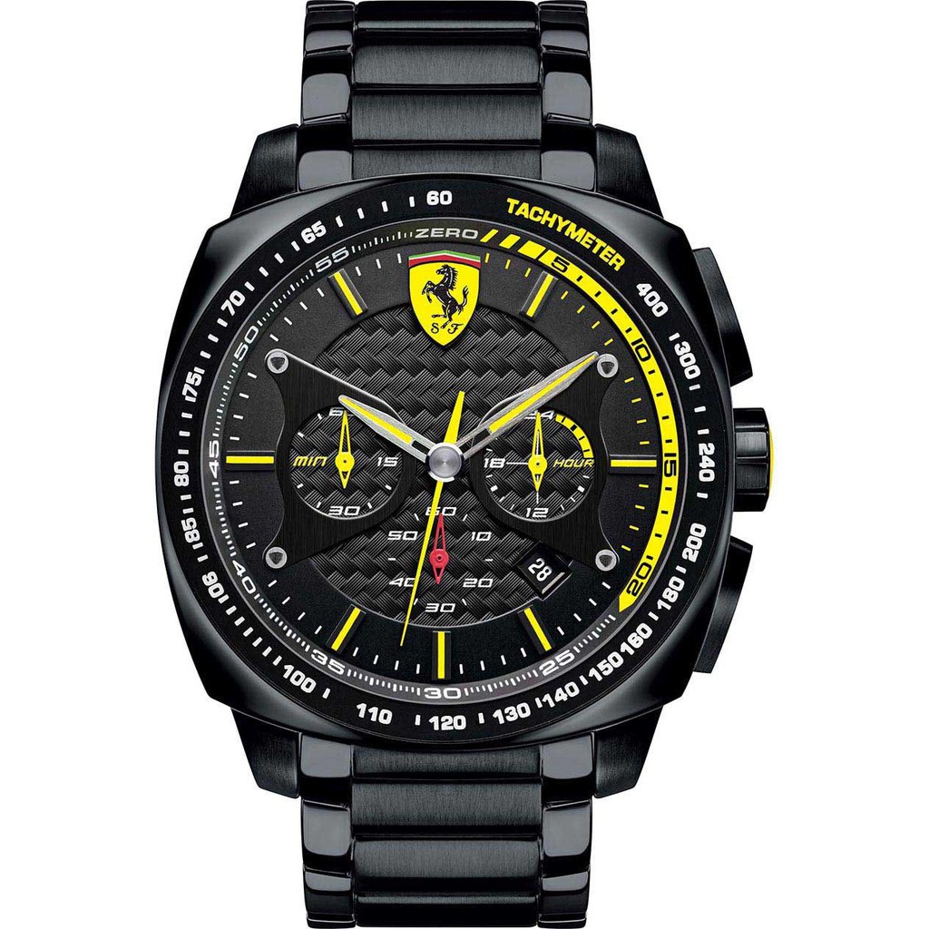 Jam tangan Scuderia Ferrari Aero Evo Chrono 0830162 Original
