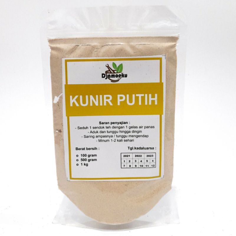 

Kunir putih/kunyit putih bubuk 500 gram