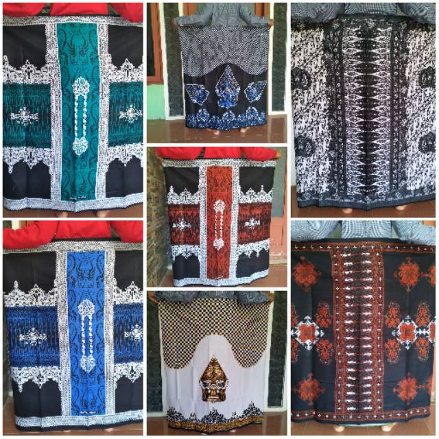 Sarung batik| sarung wayang | sarung gunungan wayang |