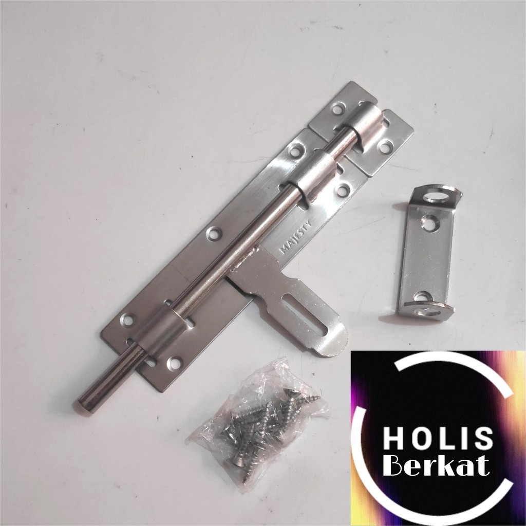 Gerendel Gudang / Grendel Overpall 8&quot; Selot Tembok Pintu Stainless