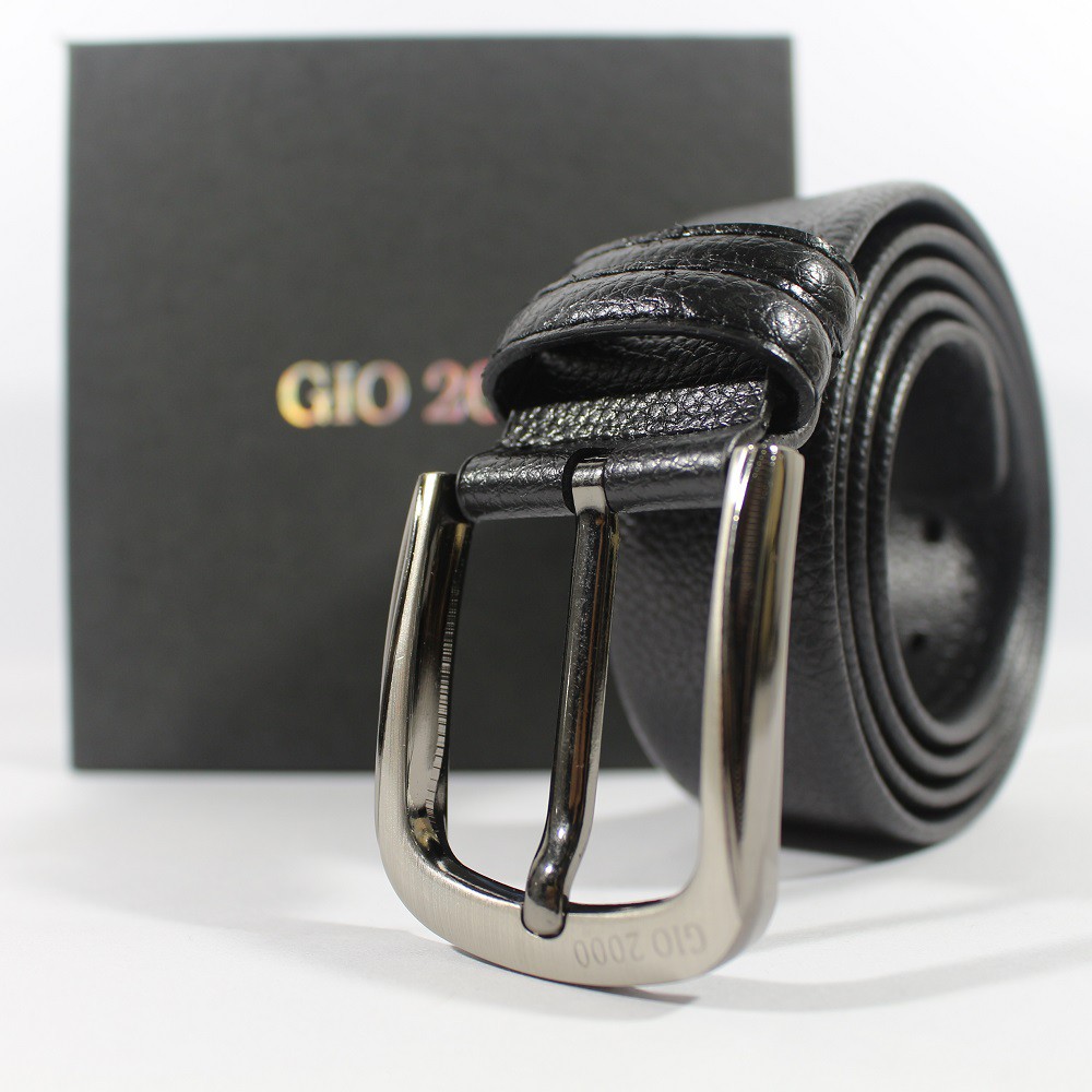 GESPER SABUK IKAT PINGGANG KULIT ASLI PRIA | GIO 2000 868 BLACK