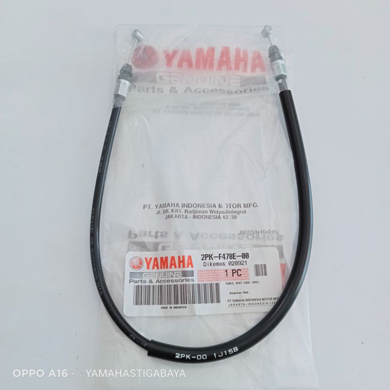 kabel jok R15 tali kunci jok r15v2 original panjang 45cm