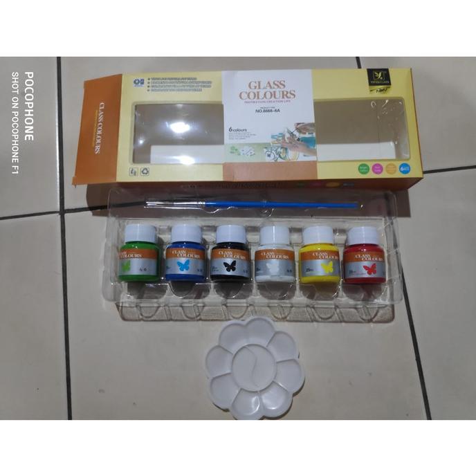

Big Sale glass paint set 6clr x 25ml Big Sale