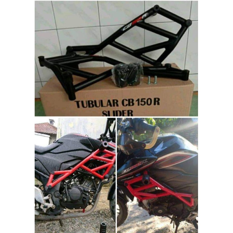 TUBULAR SLIDER AGNA DAN JALU SLIDER ,PNP CB 150 R NEW &  OLD