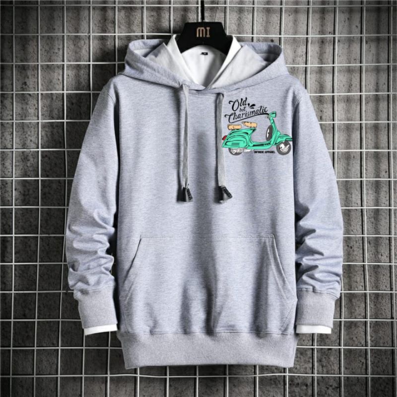 COD//DS//SWATER HOODIE VESPA CHARISMATIC (M-L-XL)