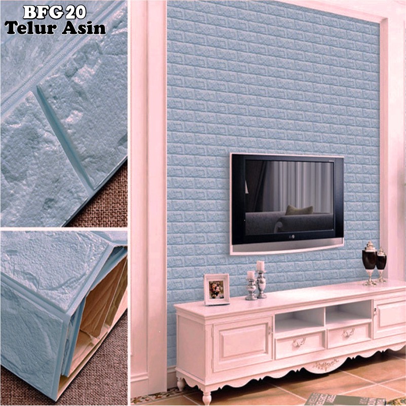 Jual Wallpaper Foam Wallpaper 3D Motif Bata Brickfoam Bata Wallpaper