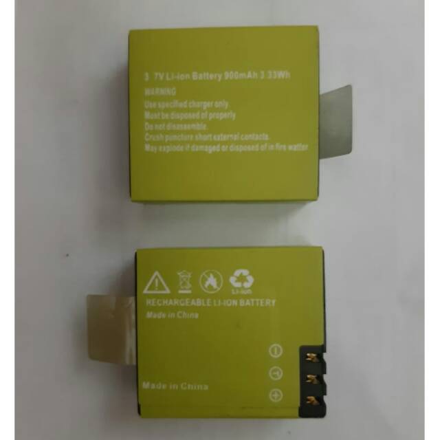 Batre Go Pro Action Cam Battery Li-ion 900mAh 3.7V Baterai kogan