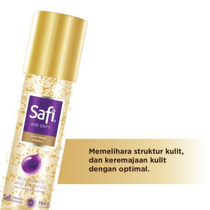 Safi Age Defy gold water