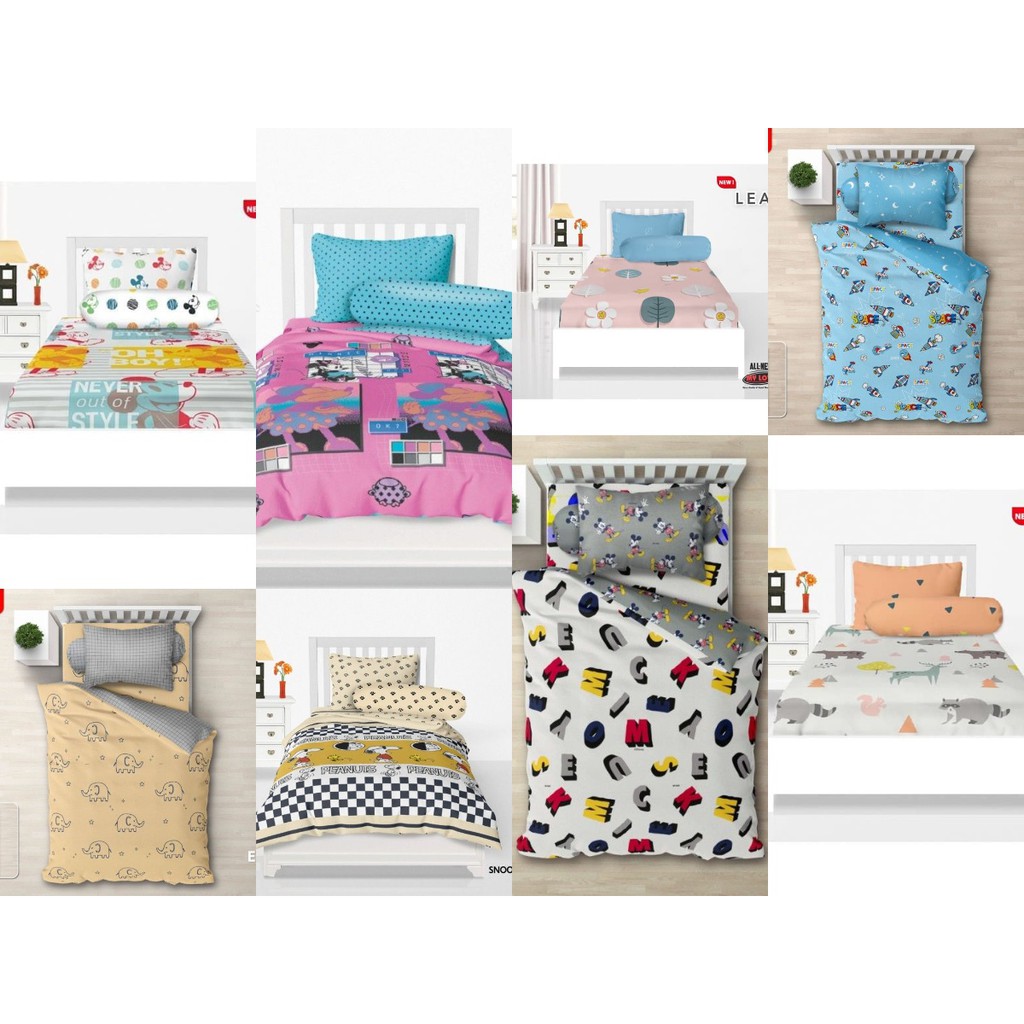 SPREI MY LOVE EXTRA SINGLE 100X200 / 90X200 / 80X200 TINGGI 30 TINGGI 25