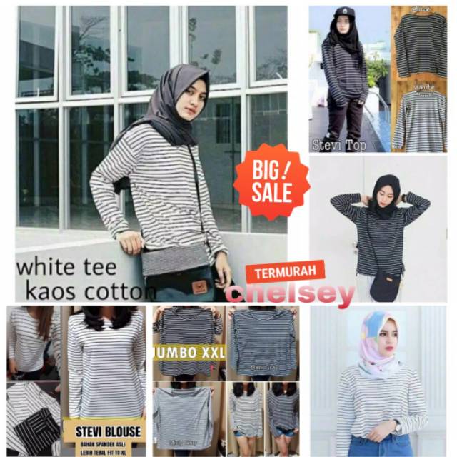 KAOS  LENGAN PANJANG SPANDEK SALUR