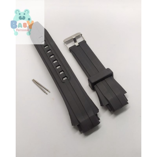 STRAP TALI JAM TANGAN FORESTER JTF 1007 RUBBER STRAP TALI JAM FORESTER 1007 JTF-1007