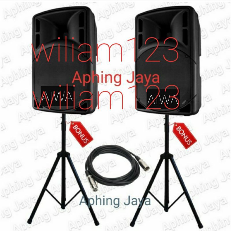 Aktif Speaker Professional AIWA PA15 (2pcs)