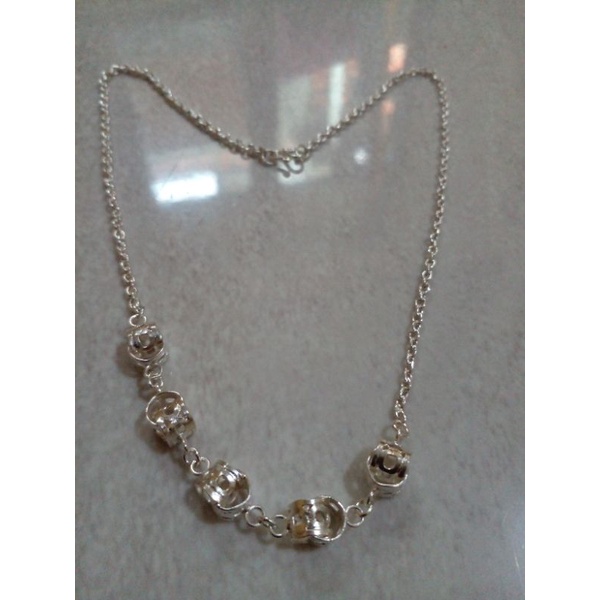 kalung perak anak-anak