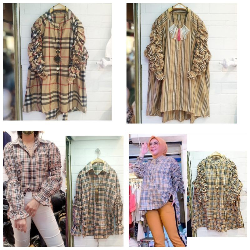 ATASAN BURBERRY/KEMEJA BURBERRY