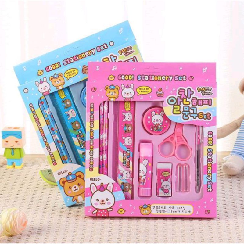 

ALAT TULIS ANAK SATU SET LENGKAP 9 IN 1