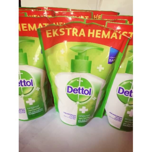 SABUN CAIR ISI ULANG REFILL DETTOL ORIGINAL HANDWASH ANTISEPTIK 400 ML