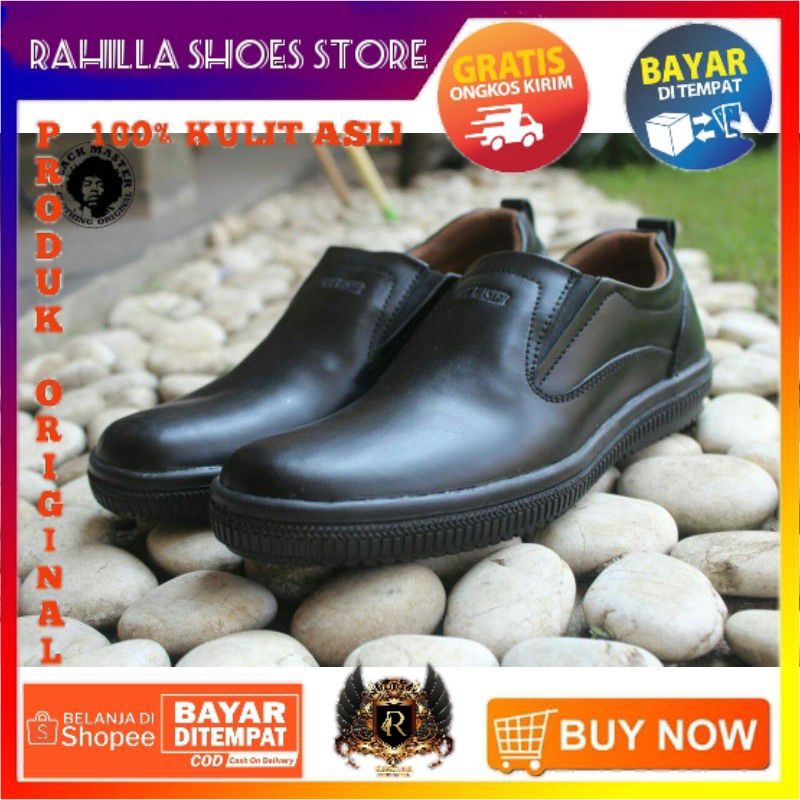 Sepatu Pria Formal Original Kulit Asli BM Albino Sepatu Terlaris