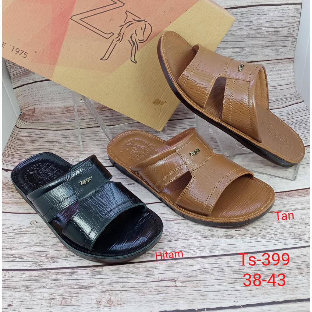 Sandal kulit asli zeger ts 399