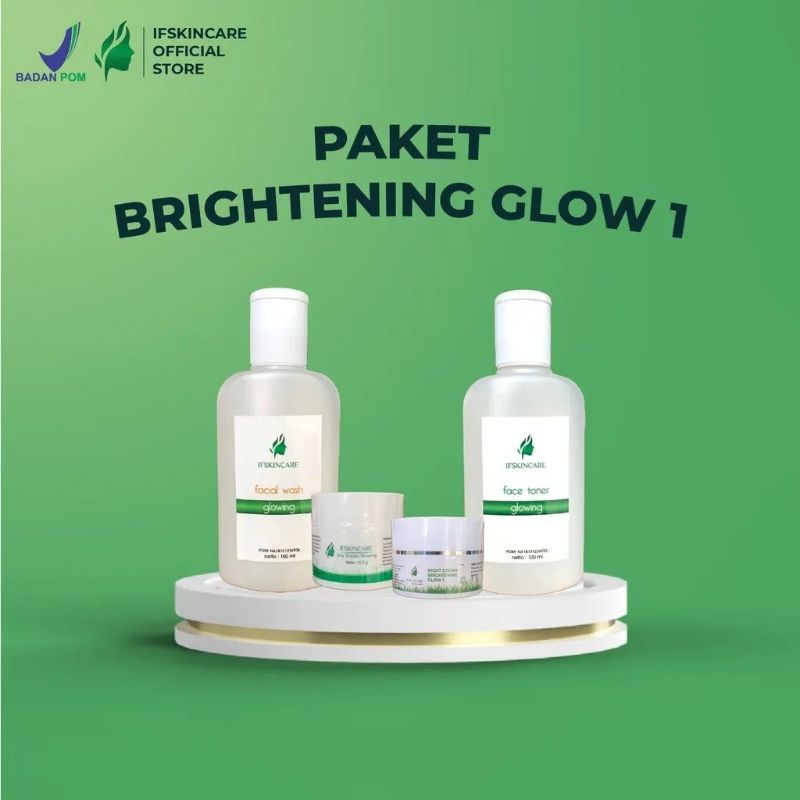 Paket Brightening Glow 1 (Flek) | Ifskincare