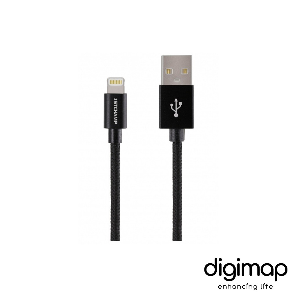 USB To Lightning Cable 120CM - Black | Shopee Indonesia