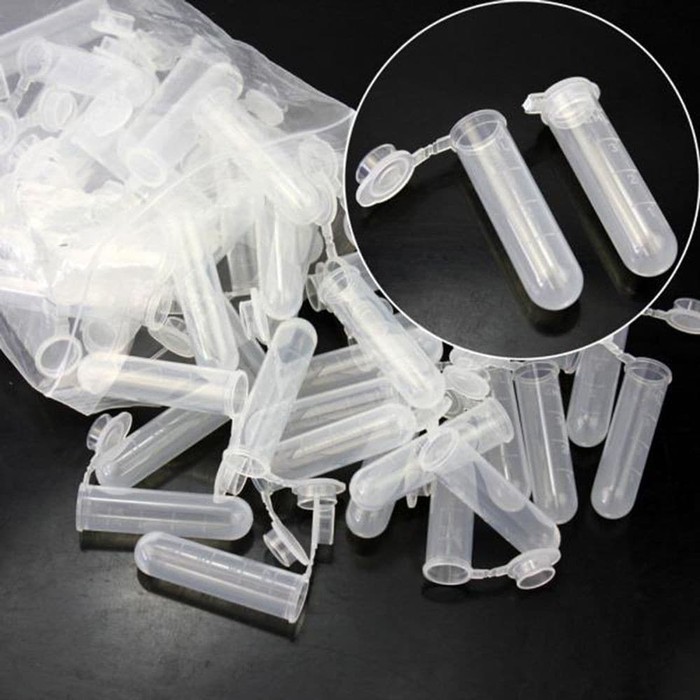 Botol Plastik Penyimpanan Case 5ml Centrifuge tube *BL12