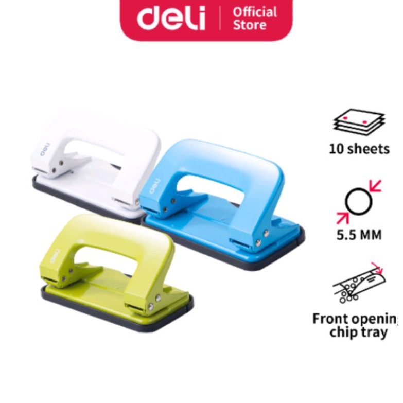 

DELI PEMBOLONG KERTAS 2 LUBANG E0136/DELI PELUBANG KERTAS