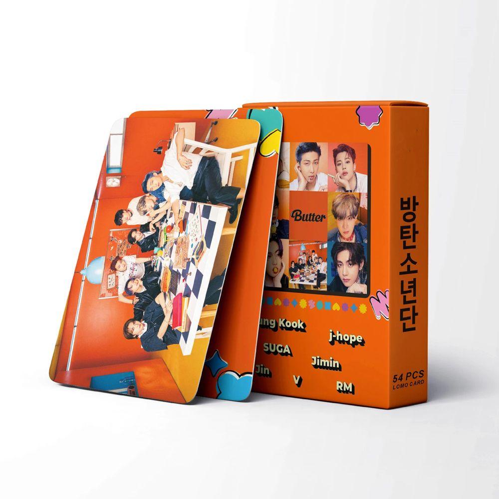 Lanfy Kpop Stray Kids Fan Card 55pcs/set TWICE TXT Bangtang Boys ATEEZ Kartu Lomo