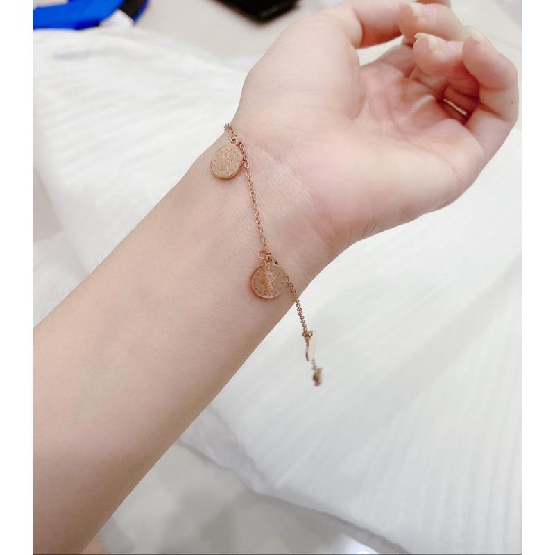 gelang titanium wanita model elizabeth anti karatan