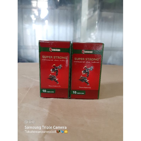 Super Strong doping stamima ayam bangkok / Super strong suplemen ayam / super strong untuk ayam