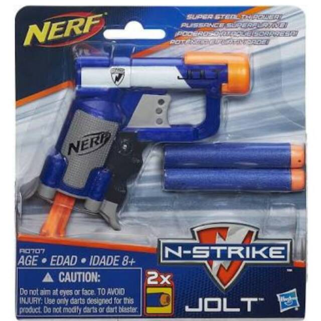 Mainan Anak Tembak-tembakan Nerf N-Strike Elite Jolt EX-1 Blaster Original SALE