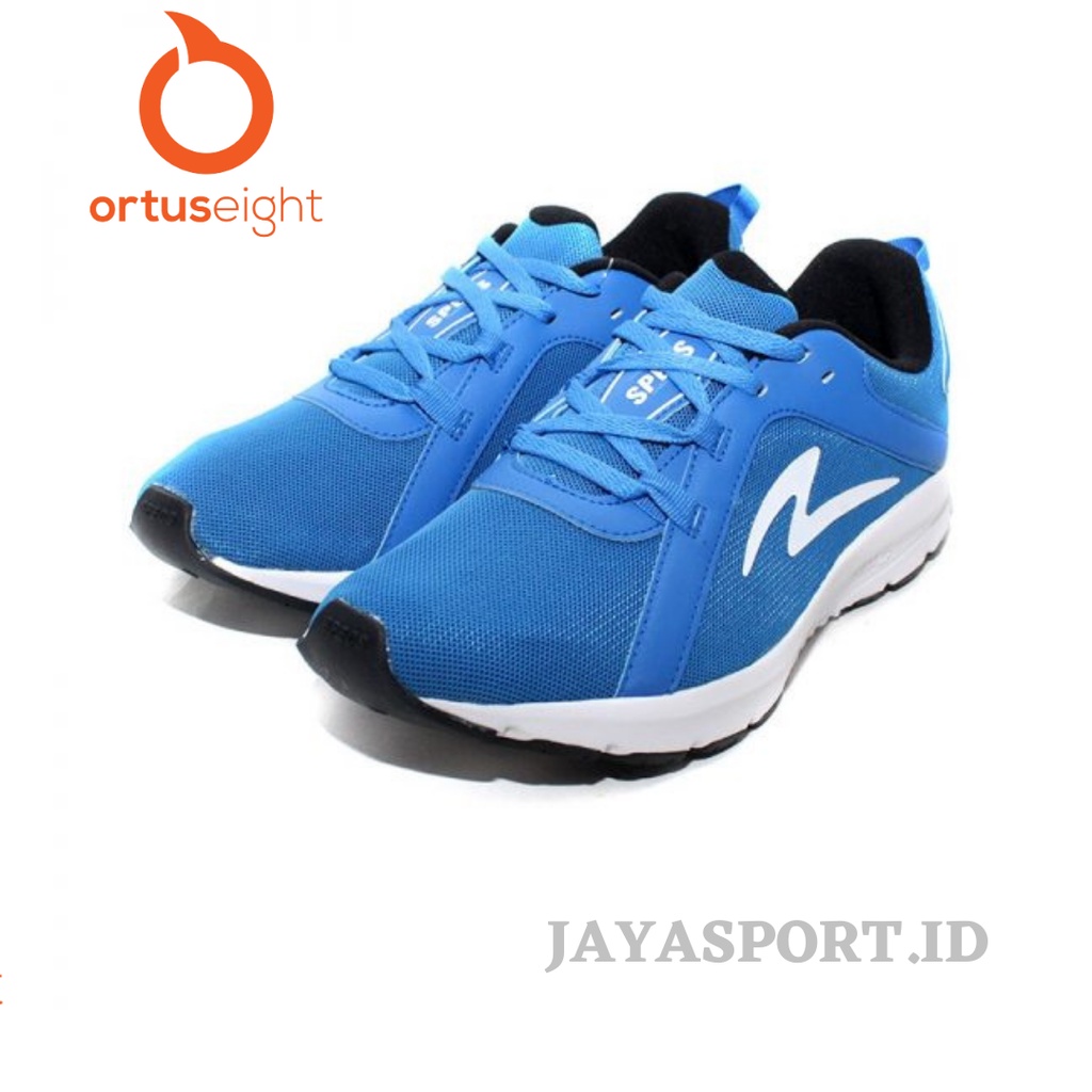 SEPATU RUNNING SPECS LIGHTSTREAK BLUE BLACK WHITE