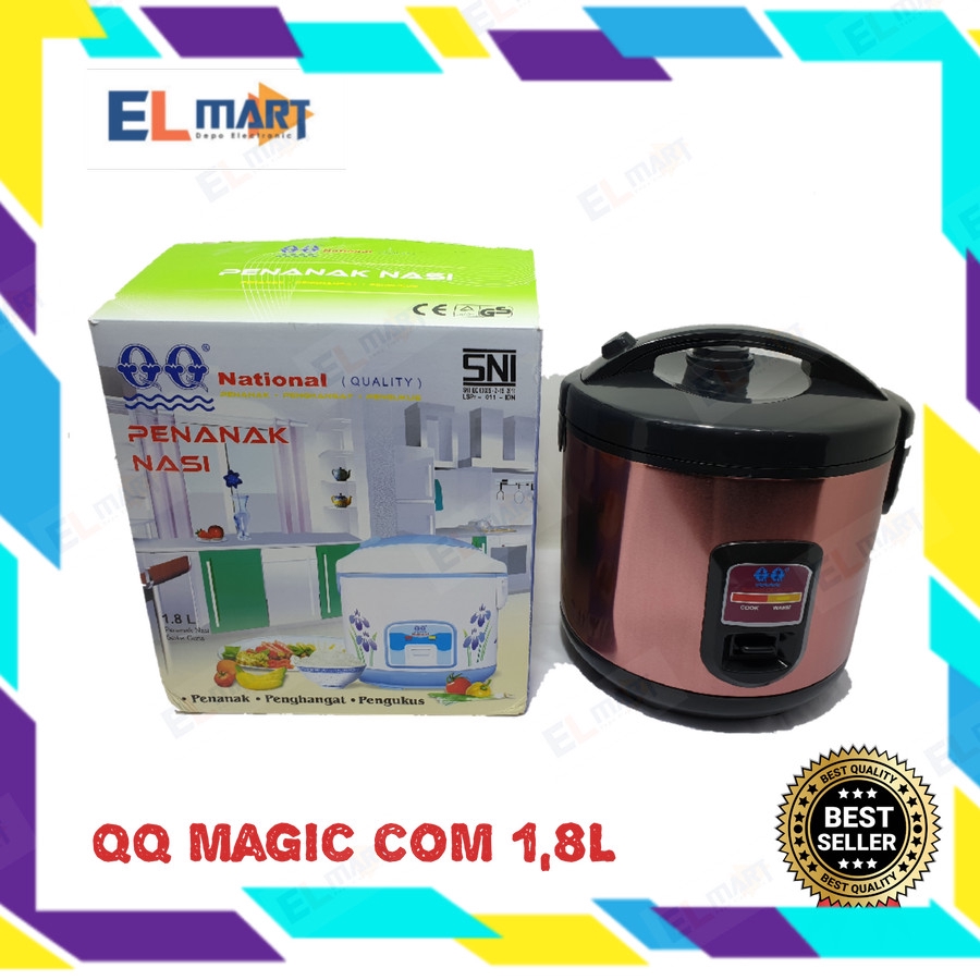 QQ magic com rice cooker 3in1 besar 1,8L