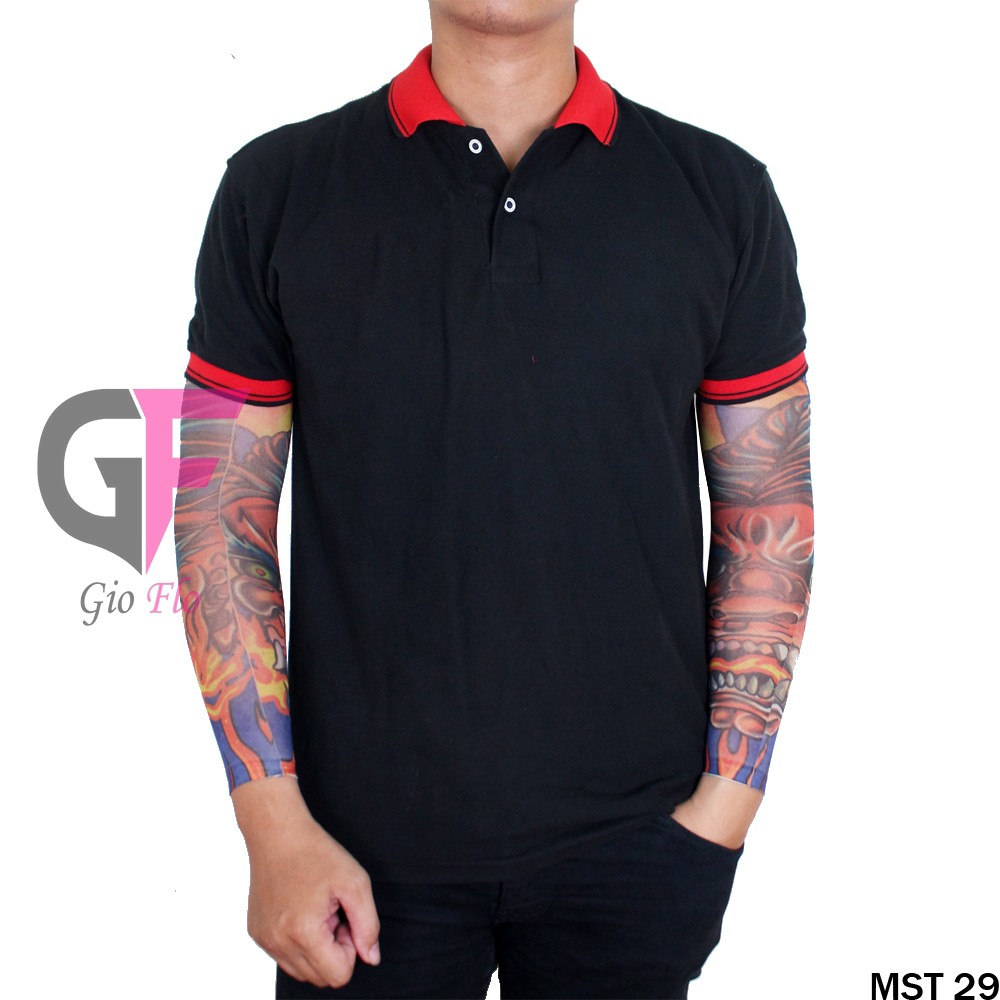 GIOFLO Handsock Tattoo Manset Pria Lengan Panjang Motif Tattoo / MST 29