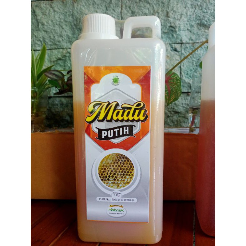 

Madu putih 1 kg madu murni asli