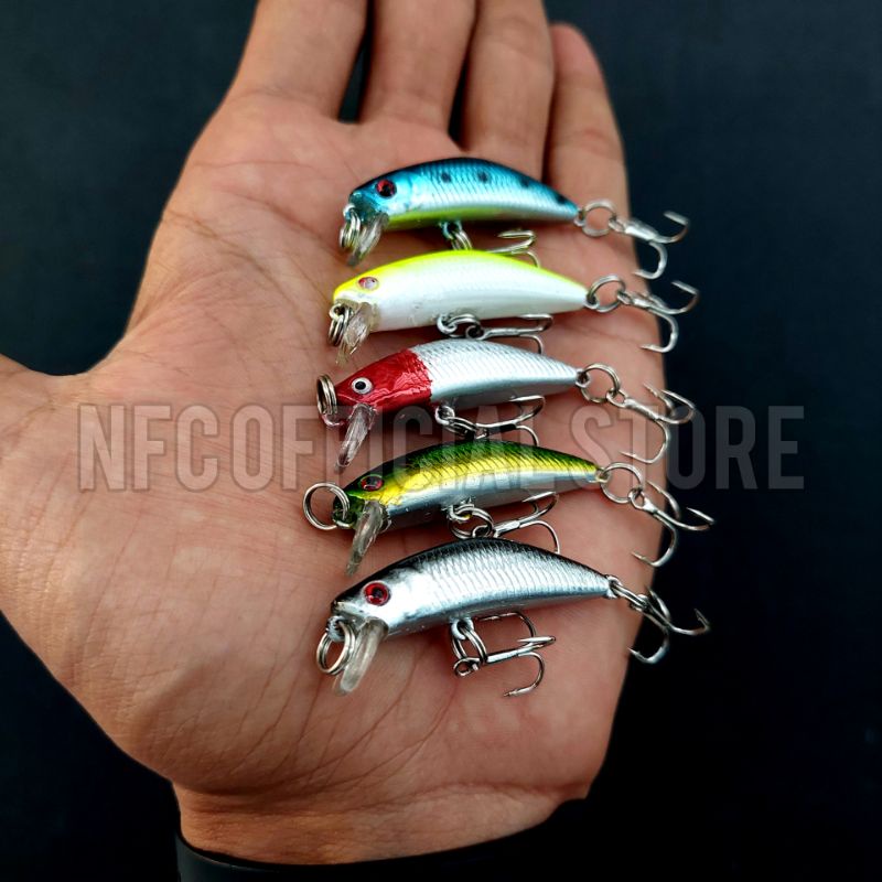 Minnow Slow Sinking Mikro 4,5cm 3gr BEST ACTION KILLER