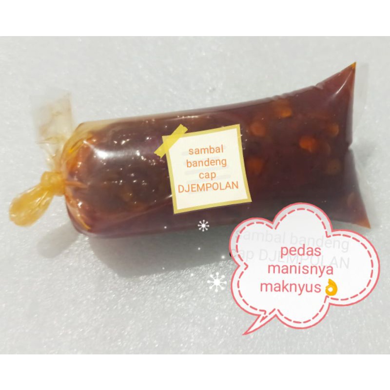 

sambal legendaris cap DJEMPOLAN bandeng duri lunak ayam Kanton Canton halal pedas manis lezat sambel legit nikmat saus saos presto ngohiong gohiong ngohiang ngohiyang gohiyang tanpa