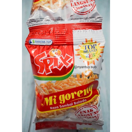 

Mi Goreng Spix Renceng isi 10pc