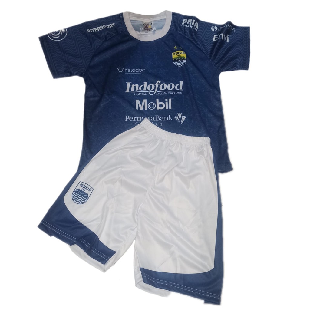 setelan jersey anak persib bandung terbaru tahun 2021/2022