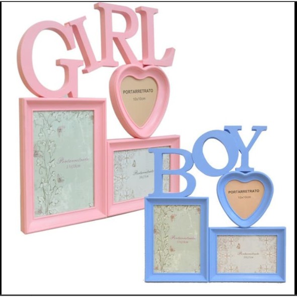 (COD) BINGKAI FOTO BOY &amp; GIRL / PHOTO FRAME BABY BOY &amp; GIRL