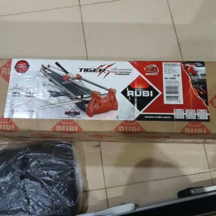 alat potong keramik granit marmer RUBI tiger 1200 magnet