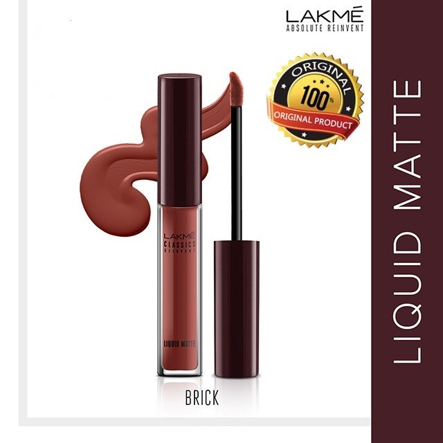 Lakme Classic Reinvent Liquid Matte Brick