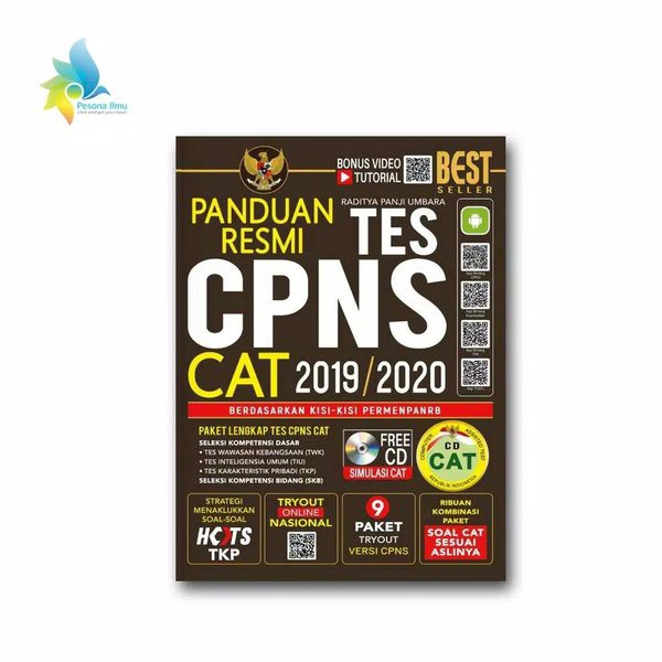 Dijual BUKU TES CPNS PANDUAN RESMI 2019 2020 BUKU TES CPNS CAT 2019 2020 BEST SELLER Limited